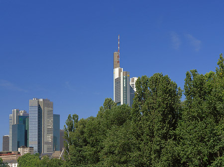 Skyline von Frankfurt Foto 