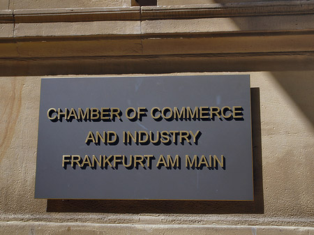 Chamber of Commerce and Industrie Frankfurt am Main Fotos