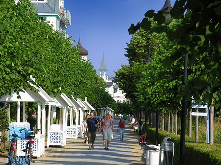 Strandpromenade Foto 