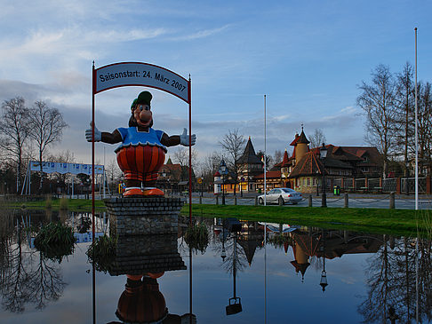 Foto Heidepark am Abend