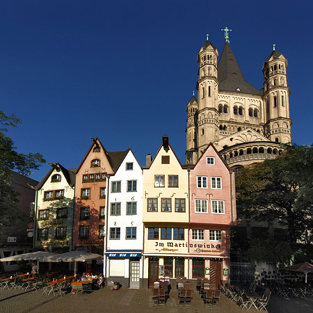 Foto Fischmarkt vor Groß St.Martin