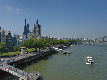 Foto Frankenwerft am Rhein