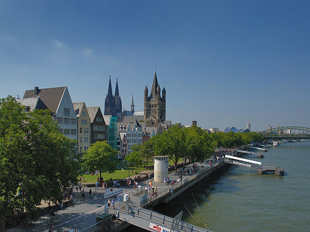 Frankenwerft am Rhein Foto 