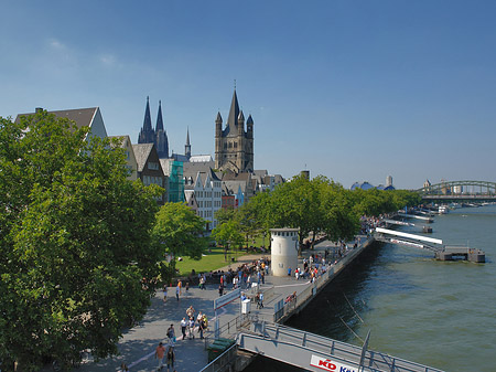 Frankenwerft am Rhein Fotos