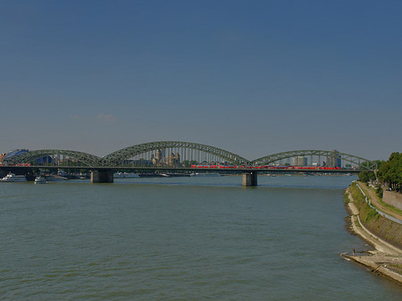 Foto Hohenzollernbrücke - Köln