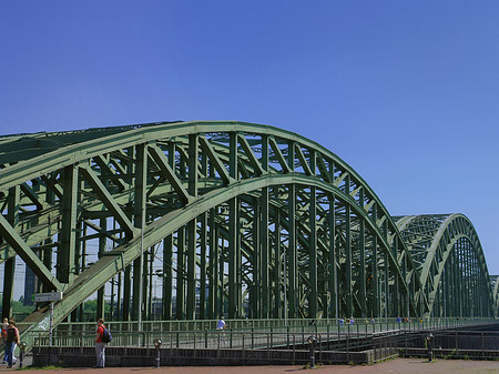 Foto Hohenzollernbrücke - Köln