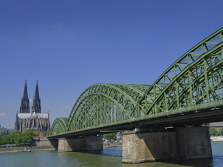 Fotos Hohenzollernbrücke am Kölner Dom