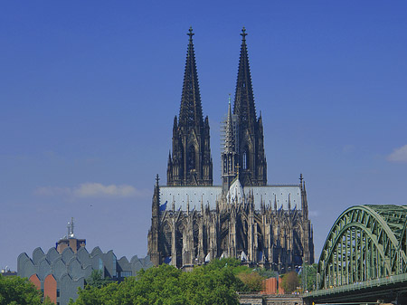 Fotos Hohenzollernbrücke beim Kölner Dom