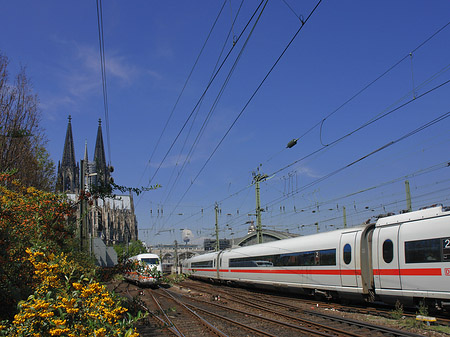 Fotos Kölner Dom mit ICE | Köln