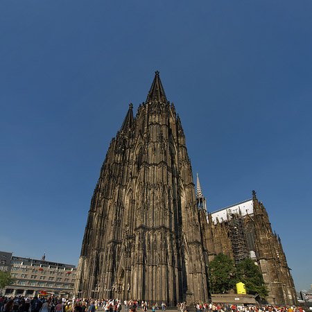 Südwestfassade des Kölner Doms Fotos