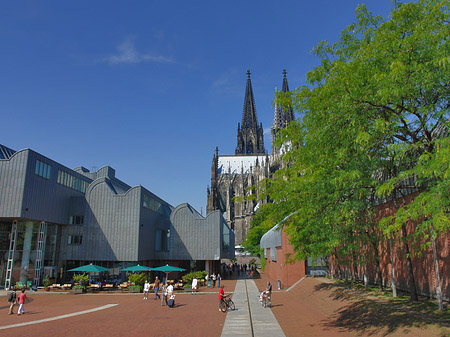 Weg zum Kölner Dom Foto 