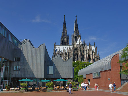 Fotos Weg zum Kölner Dom