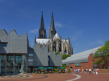 Weg zum Kölner Dom Foto 