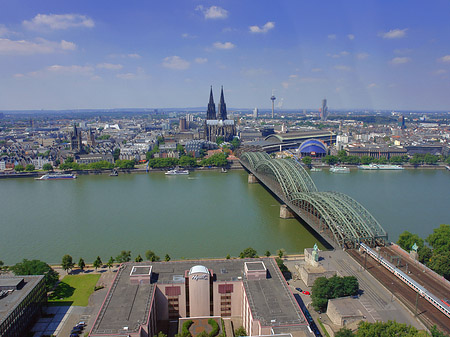 Fotos Hohenzollernbrücke und Kölner Dom | Köln