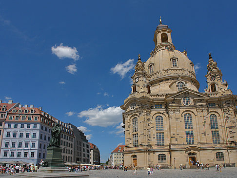 Foto Frauenkirche und Neumarkt - Dresden