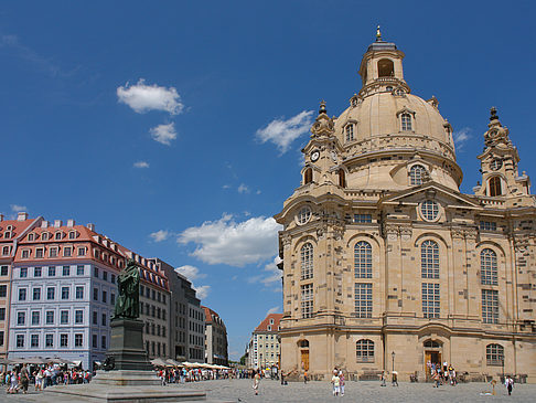 Foto Frauenkirche und Neumarkt - Dresden