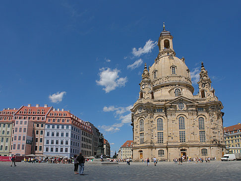 Foto Frauenkirche und Neumarkt