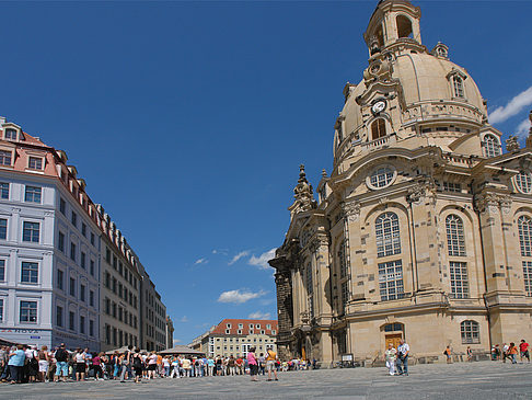 Foto Frauenkirche und Neumarkt