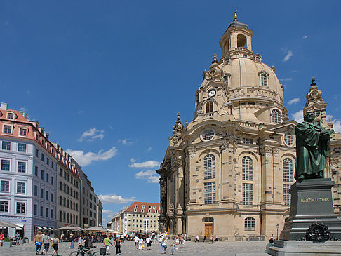 Foto Frauenkirche und Neumarkt