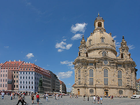 Foto Frauenkirche und Neumarkt - Dresden