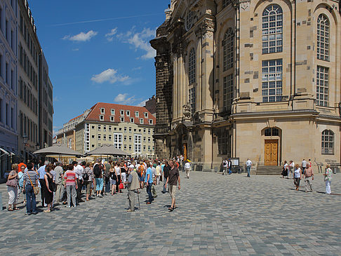 Foto Frauenkirche und Neumarkt - Dresden