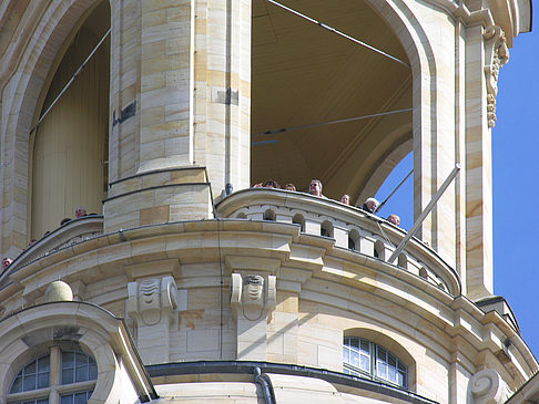 Aussichtsplattform auf der Frauenkirche