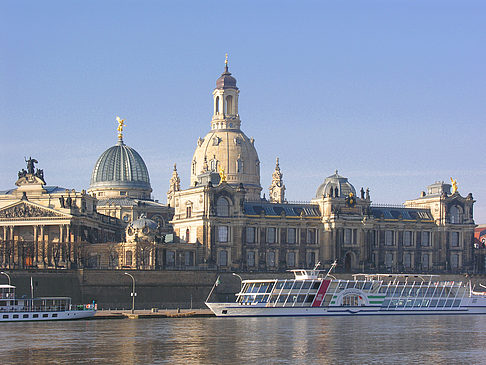 Fotos Frauenkirche von der Brühlschen Terrasse | Dresden